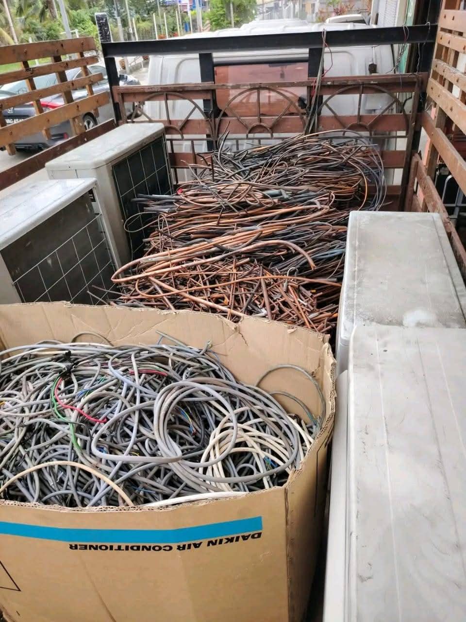 Factory clearing scrap
